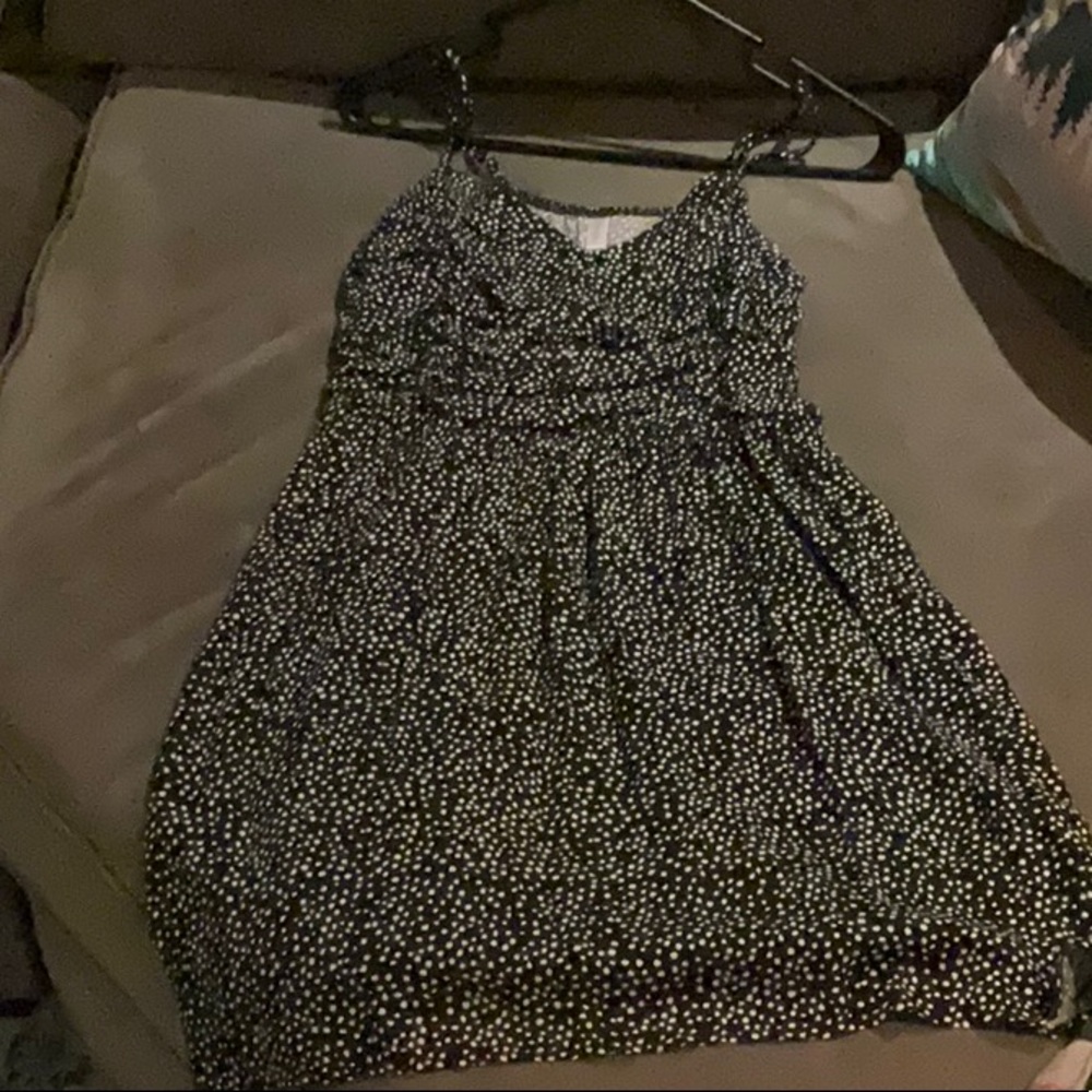 Black and White Polka Dot Dress